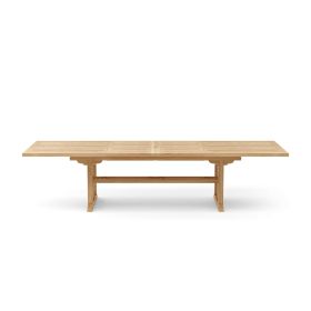 SAHARA 126″ RECTANGULAR DOUBLE EXTENSION TABLE